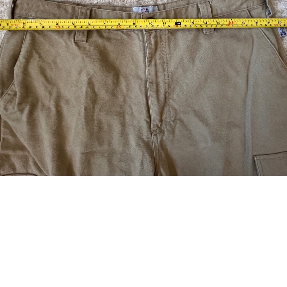 Tyndale FR Cargo Pants Men 40x32 Tan Khaki Flame Resistant NFPA 2112 CAT 2 K215T - Picture 5 of 8